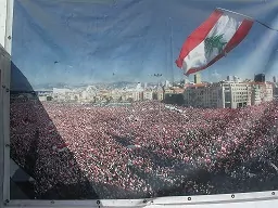 Arab Protests, Martyrs' Square, Beirut
